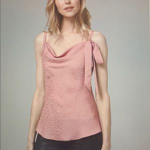 NWT White House Black Market Bow Accent Cami Size XS